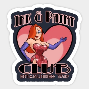 Ink & Paint Club Sticker